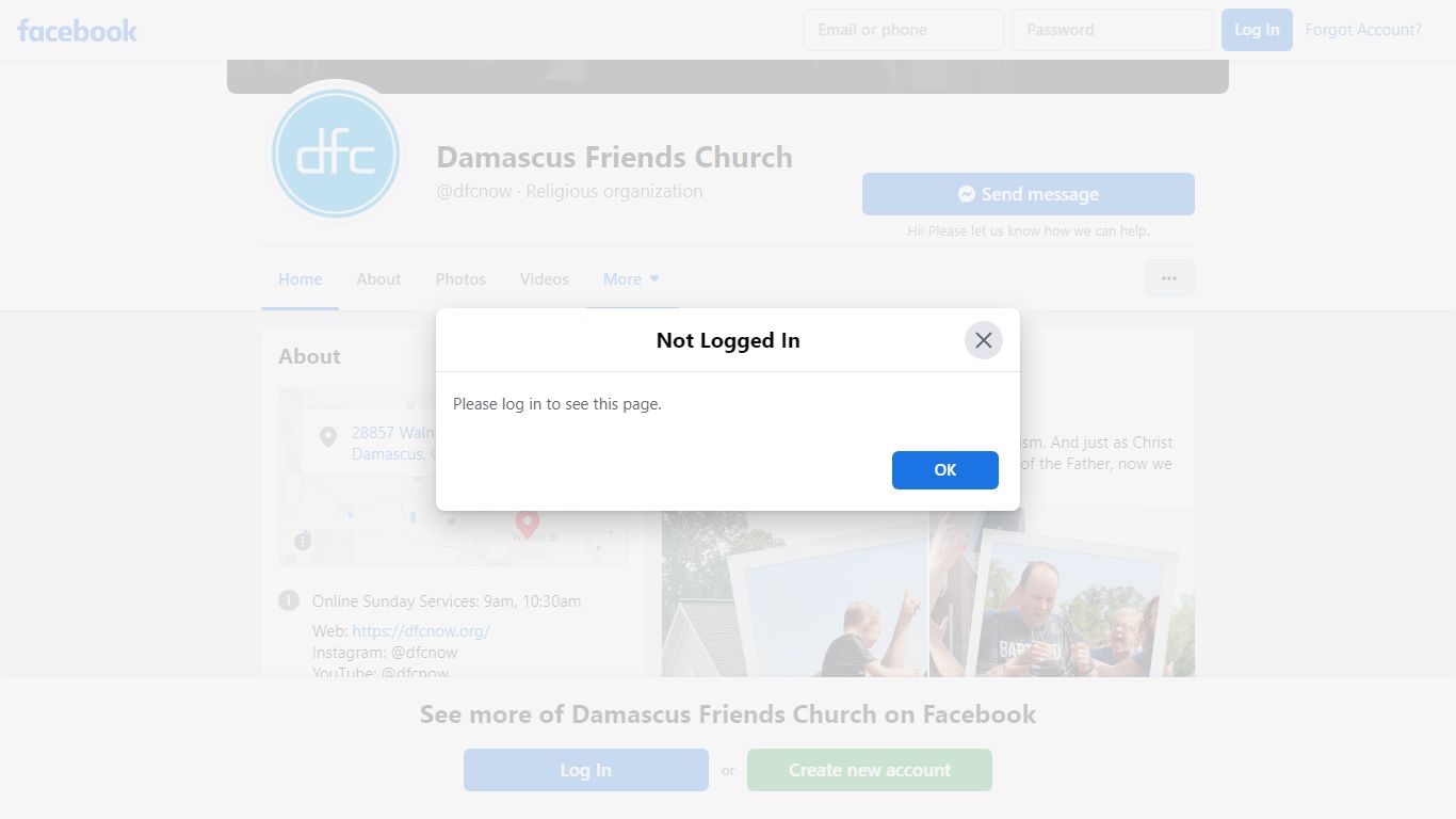 Damascus Friends Church - Home - Facebook
